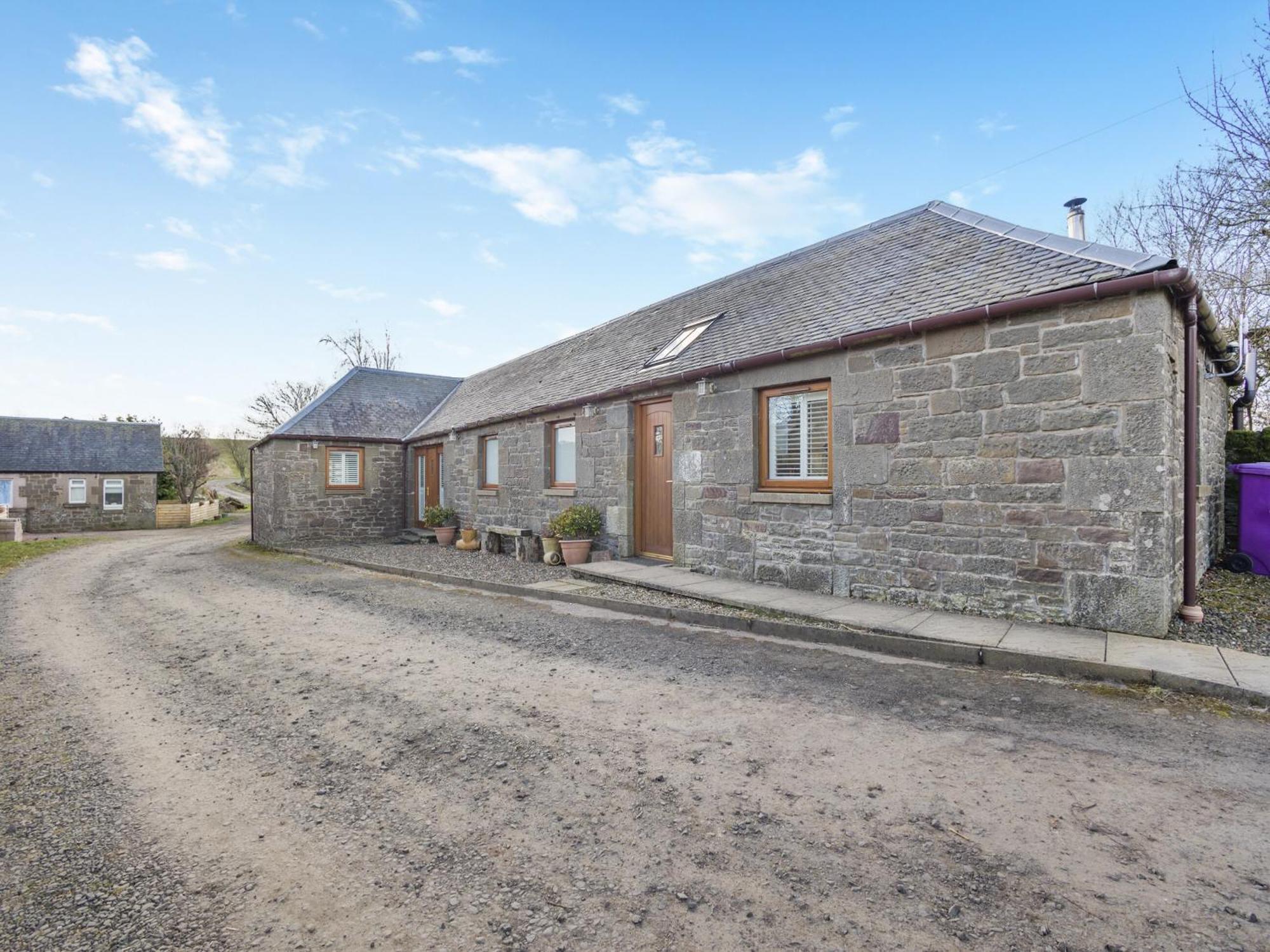Appletree Cottage Kirkton of Tealing エクステリア 写真